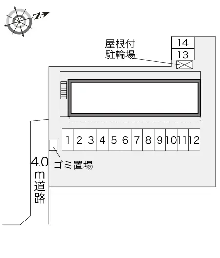 静岡市清水区宮加三　月極駐車場（LP）